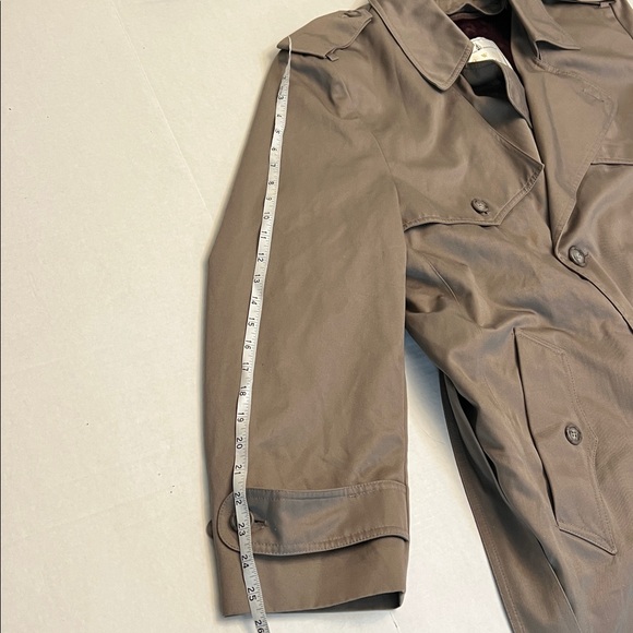 VINTAGE TOWNE LONDON FOG TRENCH WITH ZIP OUT LINING MENS 40 - Picture 14 of 16